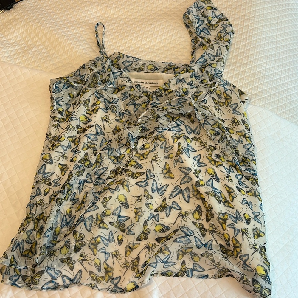 Cupcakes and Cashmere Butterfly Top